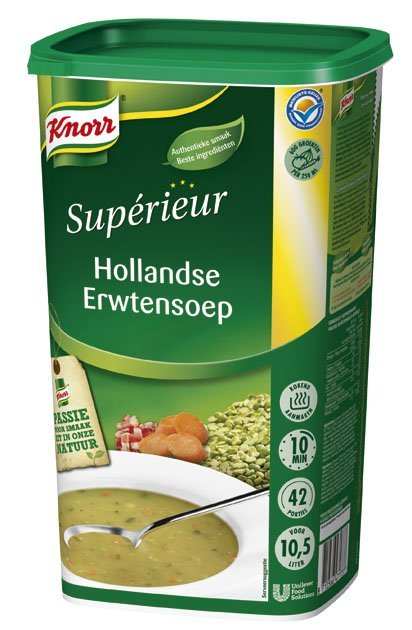 Knorr Supérieur Hollandse Erwtensoep Poeder 10,5L -