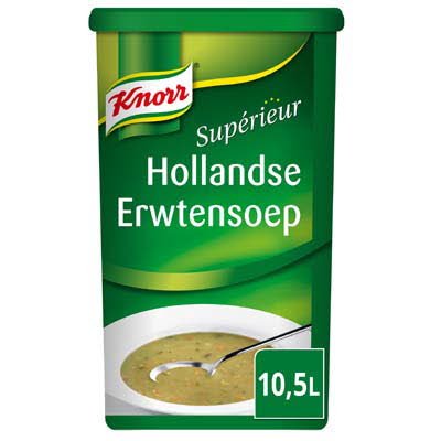 Knorr Supérieur Hollandse Erwtensoep Poeder 10,5L -