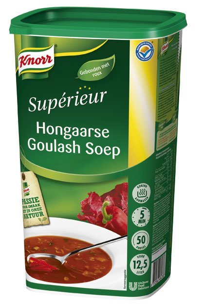 Knorr Supérieur Hongaarse Goulashsoep Poeder 12,5L -