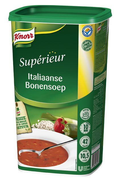 Knorr Supérieur Italiaanse Bonensoep Poeder 10,5L -