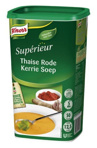 Knorr Supérieur Thaise Rode Curry Soep Poeder 12,5L -