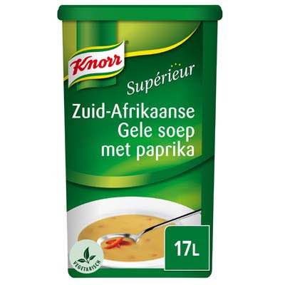 Knorr Supérieur Zuid-Afrikaanse Gele soep met paprika Poeder 17L -