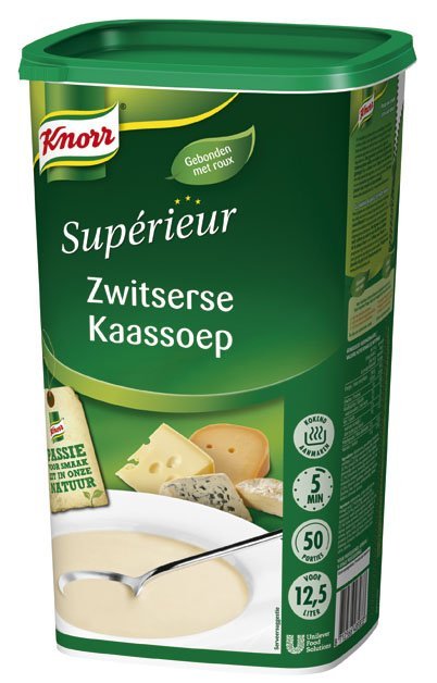 Knorr Supérieur Zwitserse Kaassoep Poeder 12,5L -