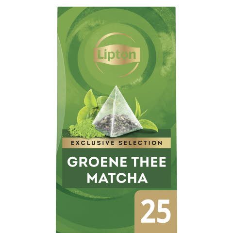 Lipton Exclusive Selection Groene Thee Matcha 25 zakjes -