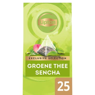 Lipton Exclusive Selection Groene Thee Sencha 25 zakjes -