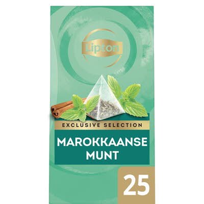 Lipton Exclusive Selection Thee Marokkaanse Munt 25 zakjes -