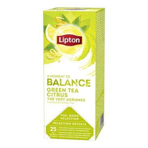 Lipton Feel Good Selection Groene Thee Citrus 25 zakjes -