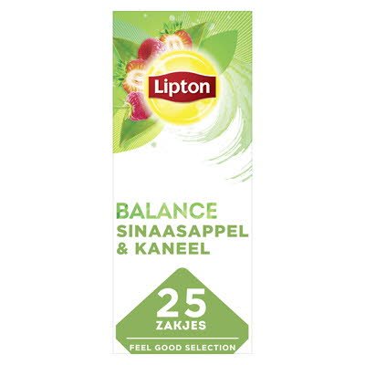 Lipton Feel Good Selection Groene Thee met Rood Fruit 25 zakjes -