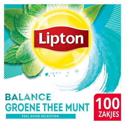 Lipton Feel Good Selection Groene Thee Munt 100 zakjes -