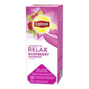 Lipton Feel Good Selection Thee Framboos 25 zakjes -