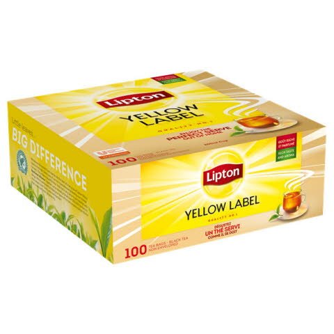 Lipton Feel Good Selection Thee Yellow Label 100 zakjes zonder envelop -
