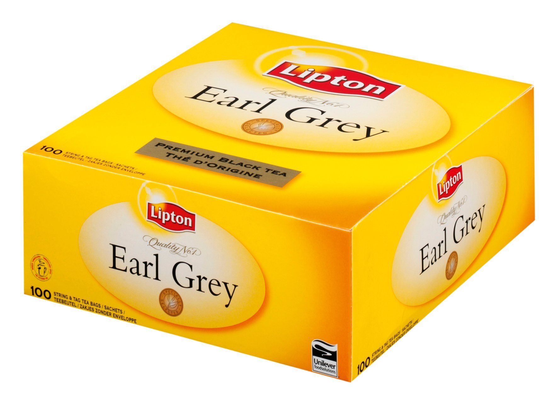 Lipton Thee Earl Grey 100 stuks (zonder envelop) -