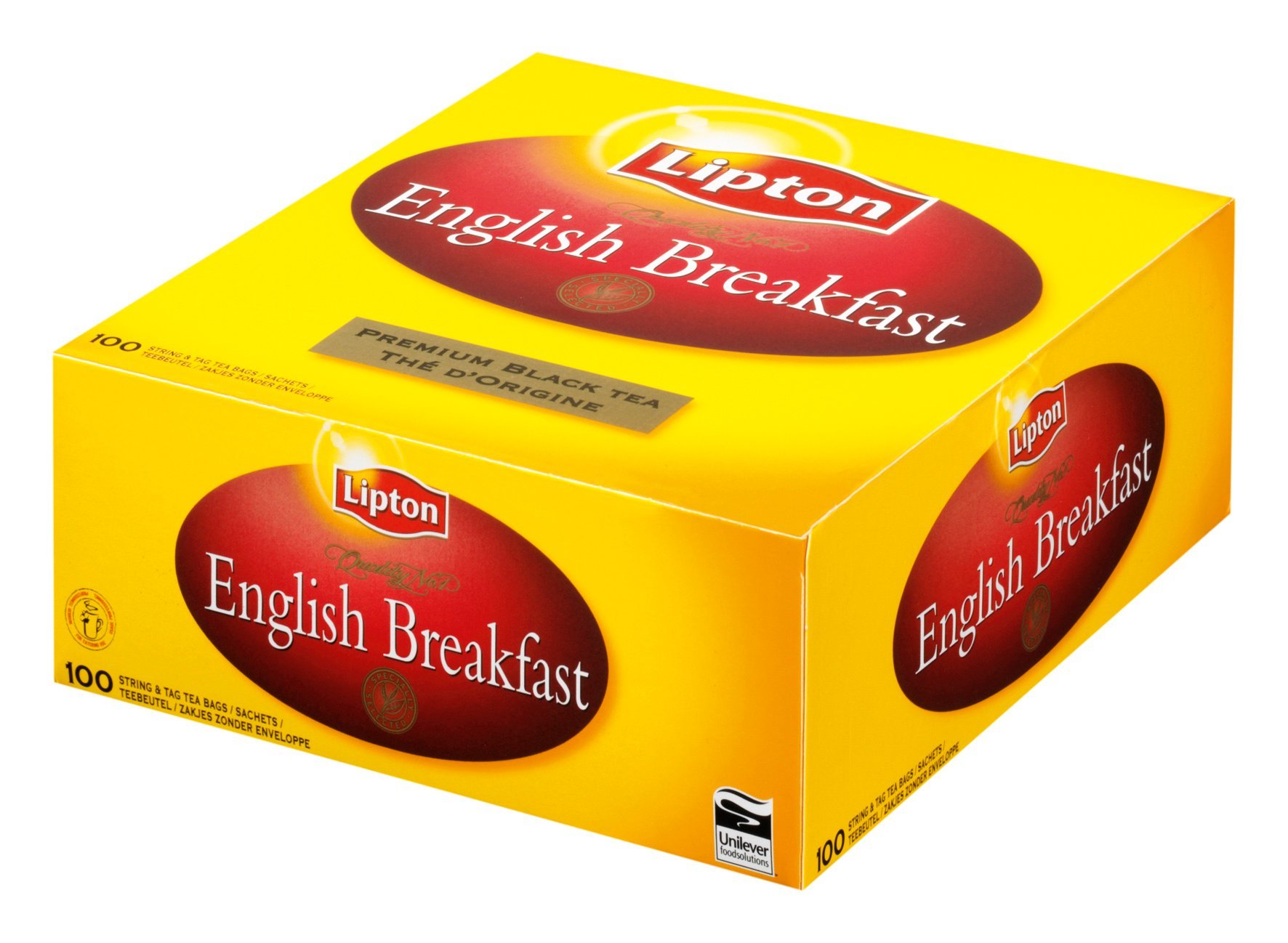 Lipton Thee Professioneel Breakfast 100 zakjes zonder envelop -