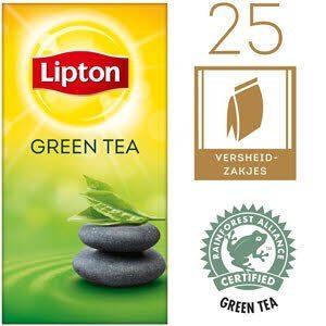 Lipton Thee Professioneel Groene Thee 25 zakjes -