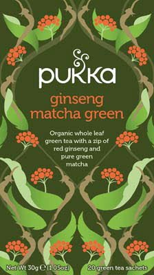 Pukka Ginseng Matcha Green 20 zakjes -
