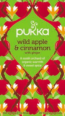 Pukka Wild Apple & Cinnamon 20 zakjes -