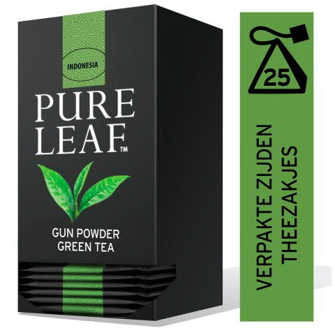 Pure Leaf Groene Thee Gunpowder 25 zakjes -