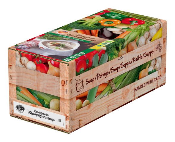 Unox Vloeibare Biologische Champignonsoep 2,5L -