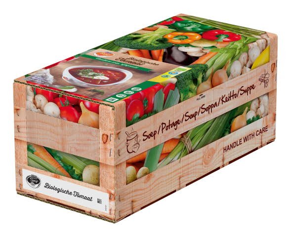 Unox Vloeibare Biologische Tomatensoep 2,5L -