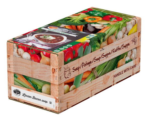 Unox Vloeibare Linzen Bacon Soep 2,5L -