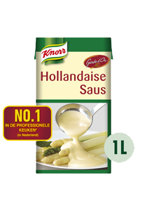 Knorr Garde d'Or Hollandaise Saus 1L - De nummer 1 in de professionele keuken*