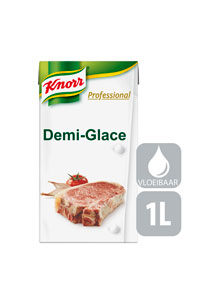 Knorr Professional Demi-Glace - Demi-Glace is een vloeibare basissaus, snel en gemakkelijk in gebruik.