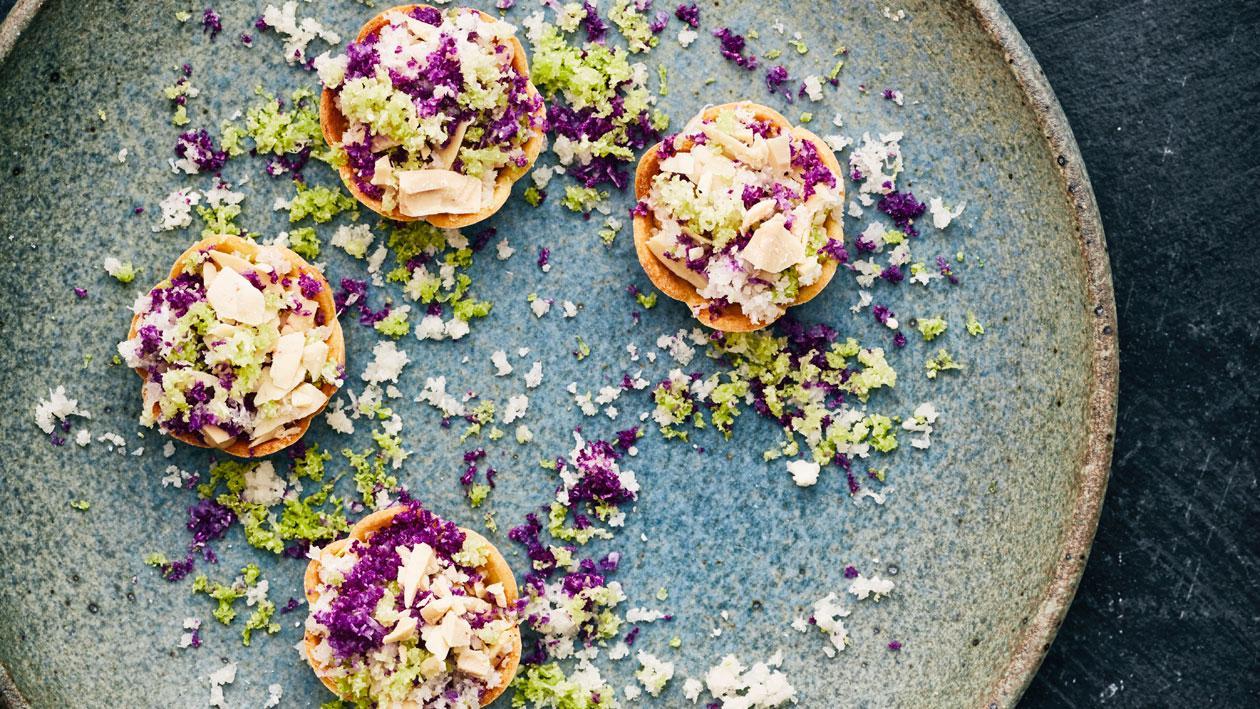 Bloemkool met miso en ganzenlever Bloemkool met miso en ganzenlever