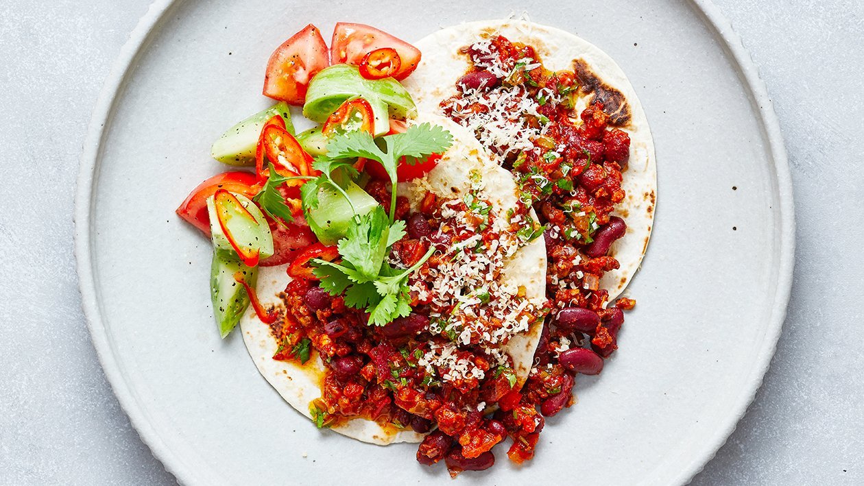 Taco's sin carne Taco's sin carne
