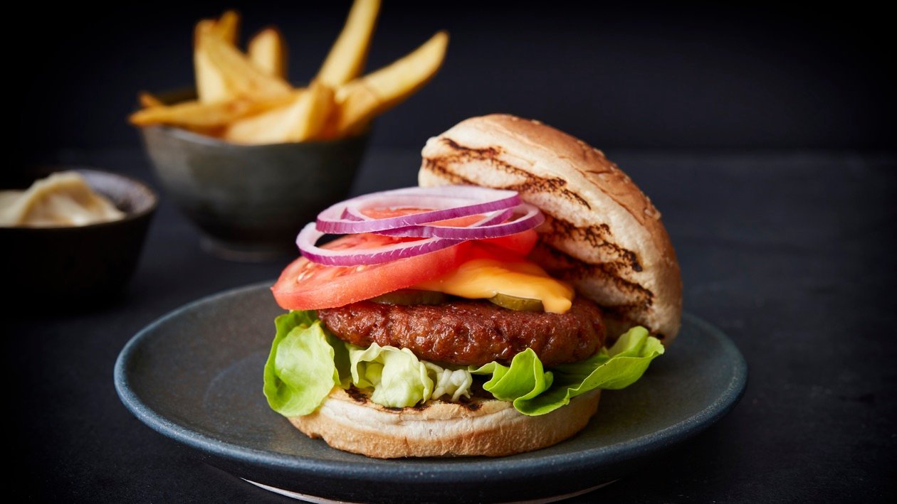 Vegetarische Classic burger | Unilever Food Solutions