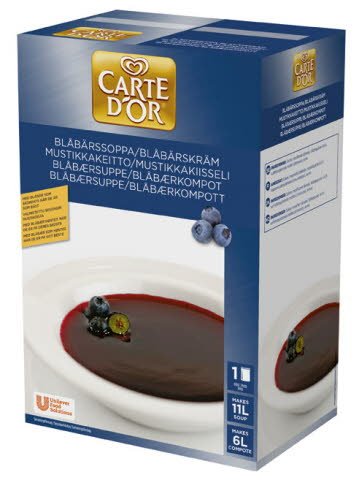 Carte d'Or Blåbærsuppe/kompott 11,5L - Carte d'Or Blåbærsuppe/kompott 11,5L -