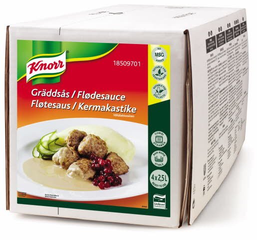 Knorr 100% Fløtesaus 2,5L - Knorr 100% Fløtesaus 2,5L -
