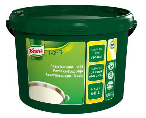 Knorr Aspargessuppe basis 60L - Knorr Aspargessuppe basis 60L -