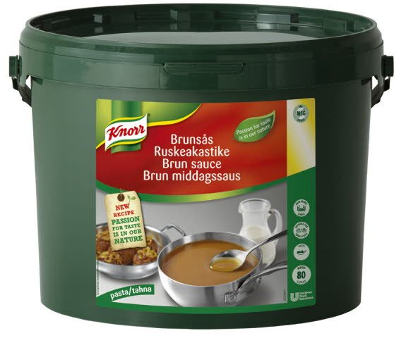 Knorr Brun Middagssaus 80L -