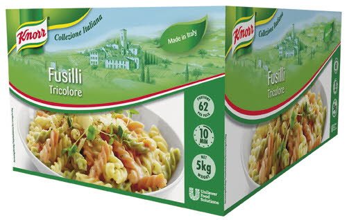 Knorr Fusilli Tricolore 3kg - Knorr Fusilli Tricolore 3kg -