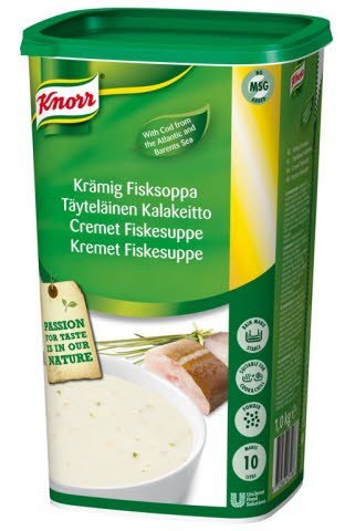 Knorr Kremet Fiskesuppe 10L - Knorr Kremet Fiskesuppe 10L -
