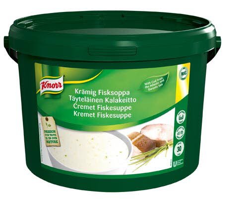 Knorr Kremet Fiskesuppe 30L - Knorr Kremet Fiskesuppe 30L -