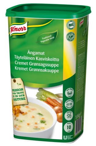 Knorr Kremet Grønnsakssuppe 10L - Knorr Kremet Grønnsakssuppe 10L -