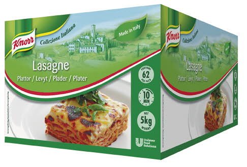 Knorr Lasagneplater 5kg - Knorr Lasagneplater 5kg -