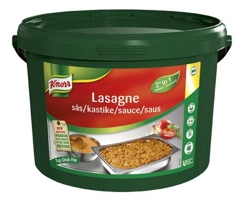 Knorr Lasagnesaus 40L (erst. av EPD: 5109145 17.sept-18) -