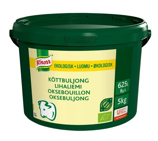 Knorr Oksebuljong Økologisk 625L - Knorr Oksebuljong Økologisk 625L -