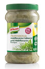 Knorr Professional Middelhavsurter Puré 750g - delistet! -