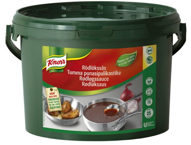 Knorr Rødløksaus 25L -