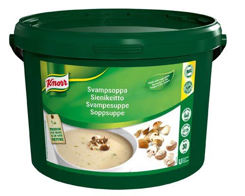Knorr Skogsoppsuppe 30L - Knorr Skogsoppsuppe 30L -