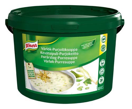 Knorr Vårløk og Purresuppe 30L -