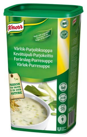 Knorr Vårløk og Purresuppe 9L - Knorr Vårløk og Purresuppe 9L -
