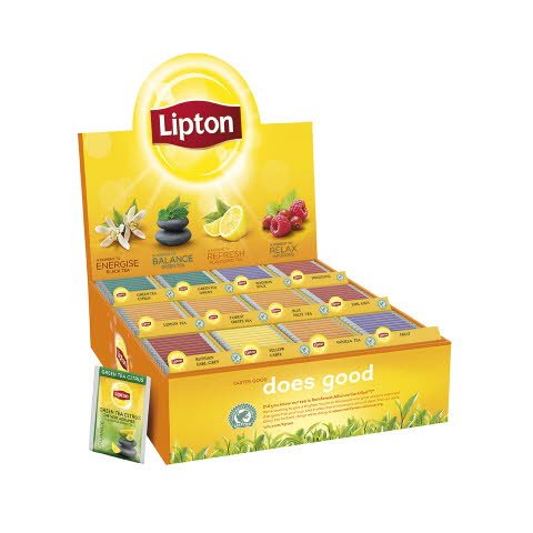 Lipton Assortert Displayboks te 12x25 ps - Lipton Assortert Displayboks te 12x25 ps -