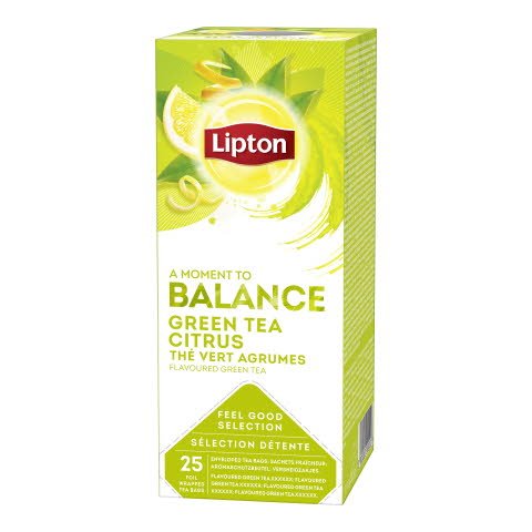 Lipton Green Citrus 25ps -