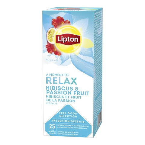 Lipton Hibiscus and Passion Fruit Urtete 25ps -