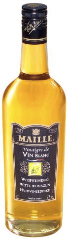 MAILLE Hvitvinseddik 0,25 Lx 12 fl -