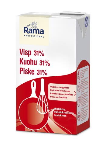 Rama Professional Piske 31% Lavlaktose 1L -